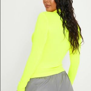 Highlighter yellow long sleeve